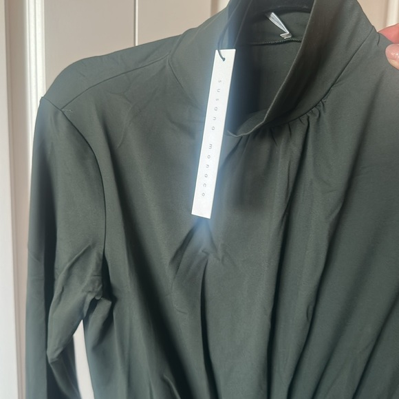 SUSANA MONACO Mock Gathered Dress - Picture 6 of 6